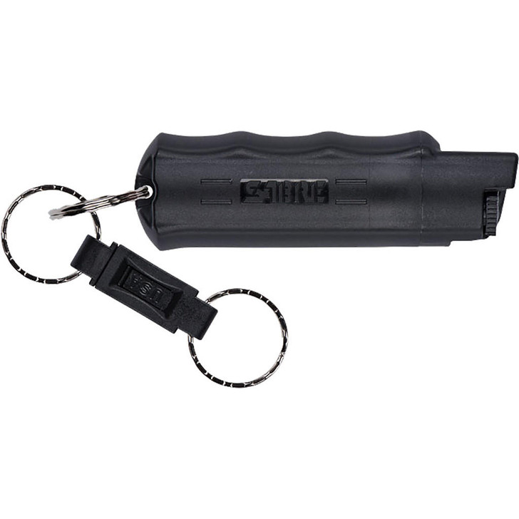  Sabre Red Keychain Pepper Spray Black Hardcase With Quick Release Key Ring 