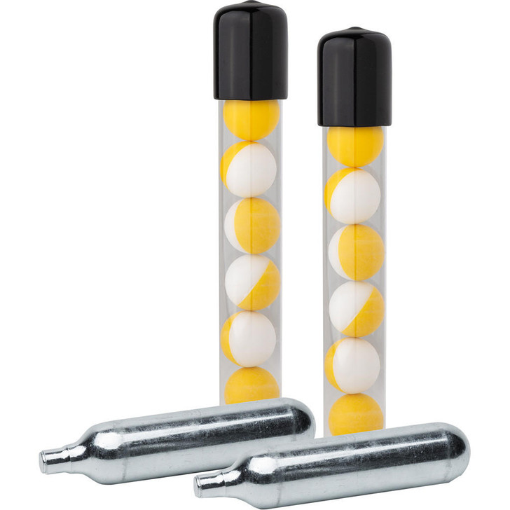  Sabre Home Defense Launcher Refill Kit 14 Inert Powder Balls And 2 C02 Cartridges 