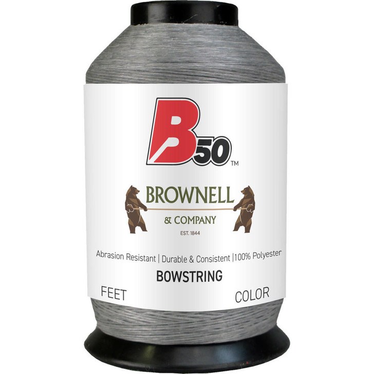  Brownell B50 Bowstring Material Grey 1/4 Lb. 