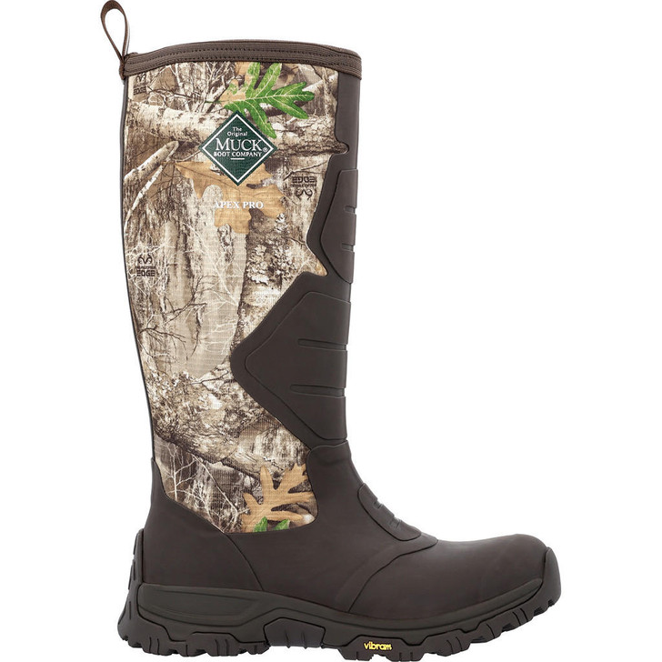 Muck Boots Muck Apex Pro 16 Boot Bark And Realtree Edge 9 