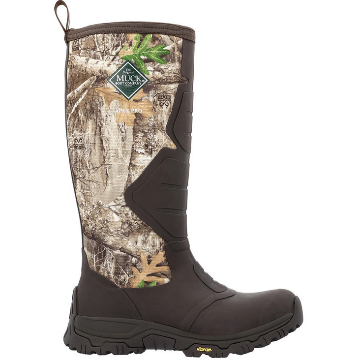 Muck Boots Muck Apex Pro 16 Boot Bark And Realtree Edge 10 