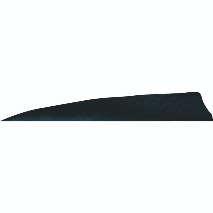  Gateway Shield Cut Feathers Black 4 In. Rw 50 Pk. 