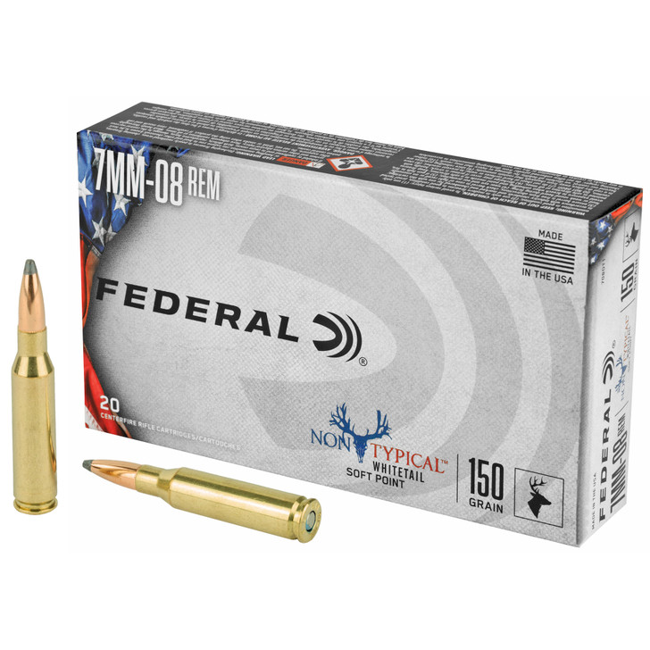 Fed Non Typical 7mm08rem 150gr 20