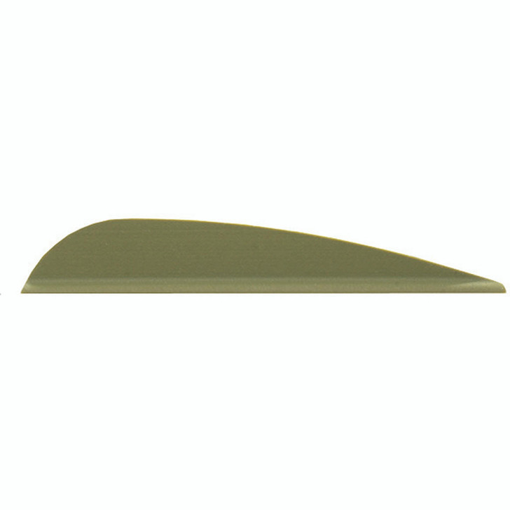  Aae Elite Plastifletch Vanes Od Green 3.875 In. 100 Pk. 