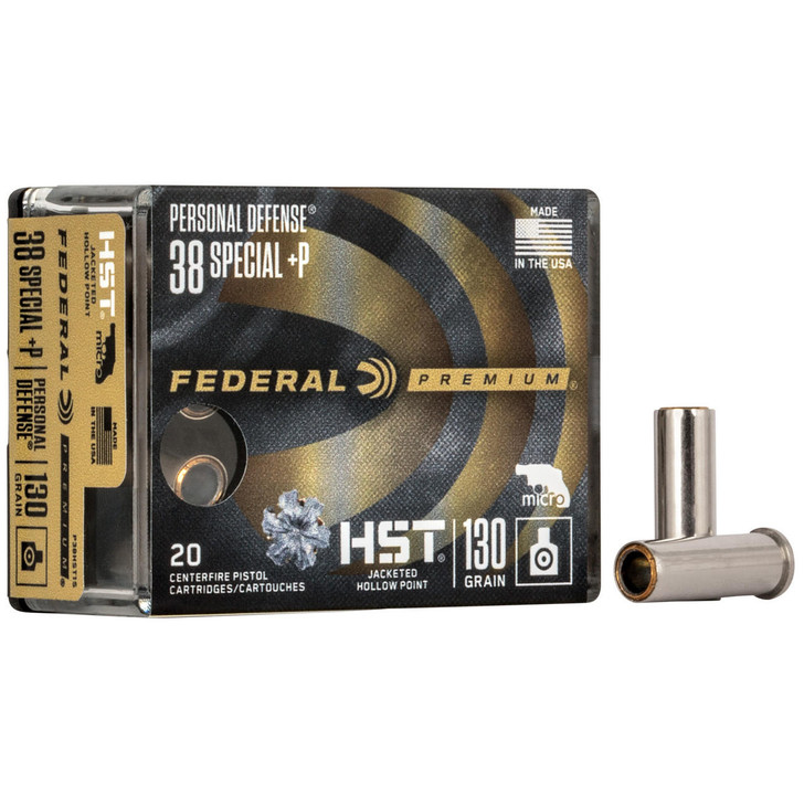 Fed Hst Micro 38spl+p 130gr 20/200 