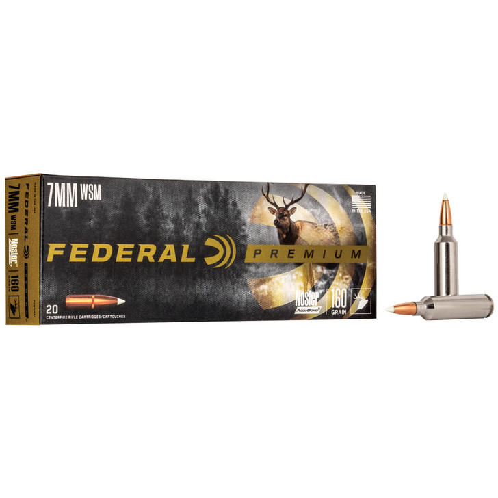 Fed Prm 7mmwsm 160gr Nos Ab 20/200 