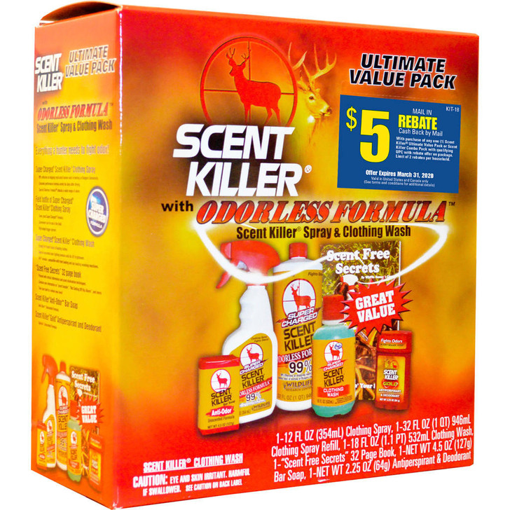  Wildlife Research Scent Killer Super Charged Kit 