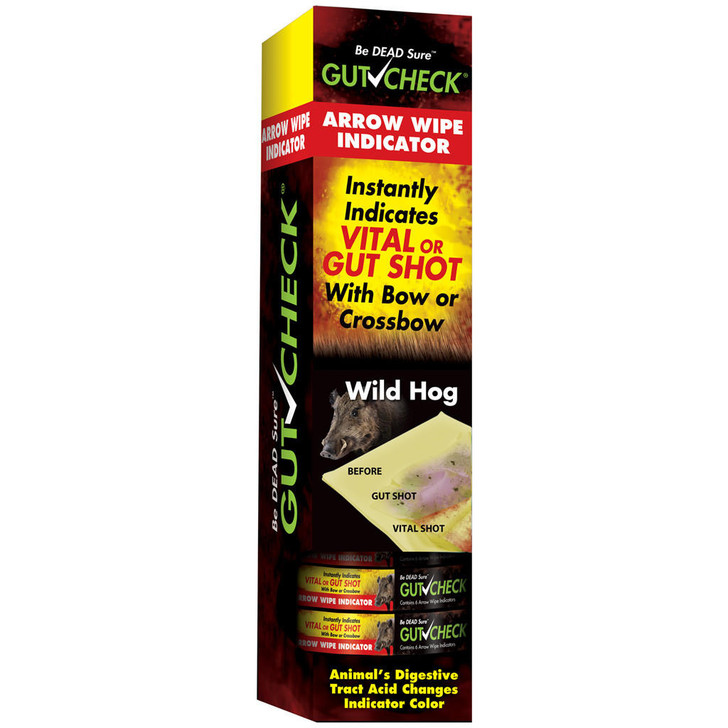  Gut Check Arrow Wipe Indicators Hog 6 Pk. 