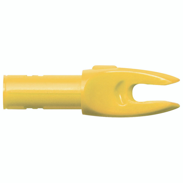  Easton 6mm H Nocks Yellow 12 Pk. 