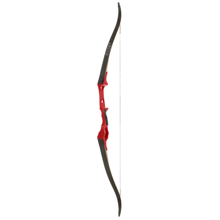  October Mountain Ascent Recurve Bow Red 58 In. 45 Lbs. Rh 
