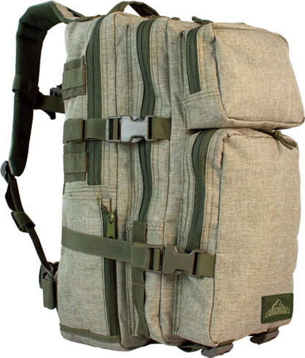 Red Rock Gear Red Rock Urban Assault Pack - Ventilated Back Olive Drab Gry 