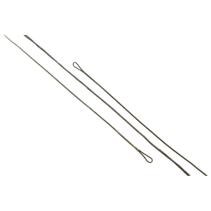 J And D Custom Strings J And D Teardrop Bowstring Black B50 35 In. 16 Strand 