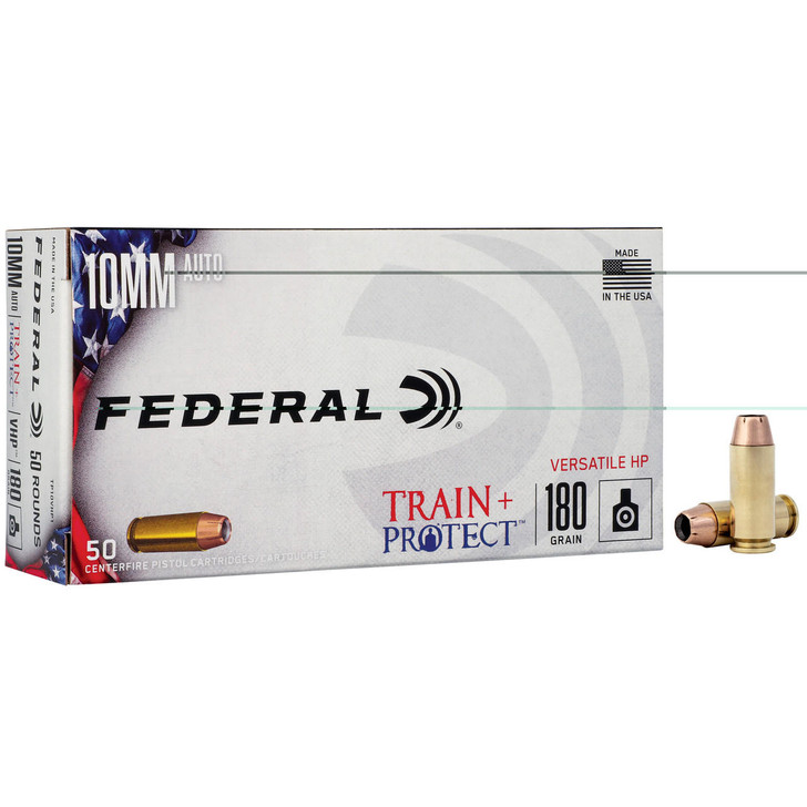 Federal Fed Train/protct 10mm 180gr Vhp 50 