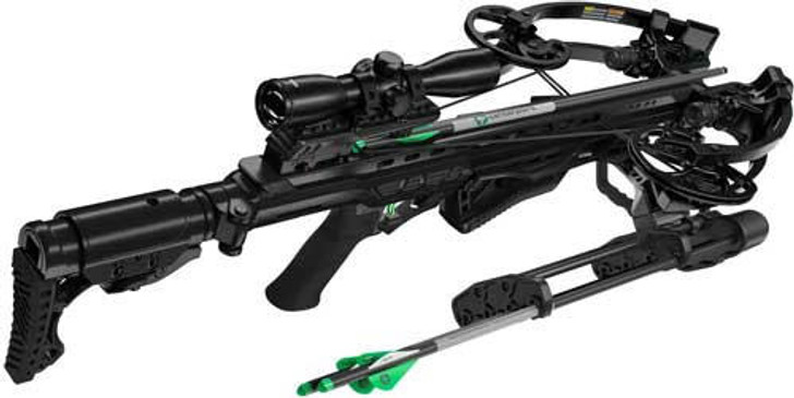 CenterPoint Centerpoint Xbow Wrath 430x - Folding Stk Silent Crank Blk 