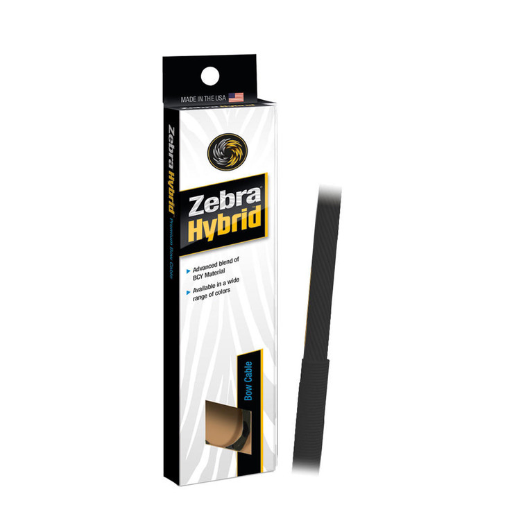  Zebra Hybrid Split Cable Black 32 3/8 In. 