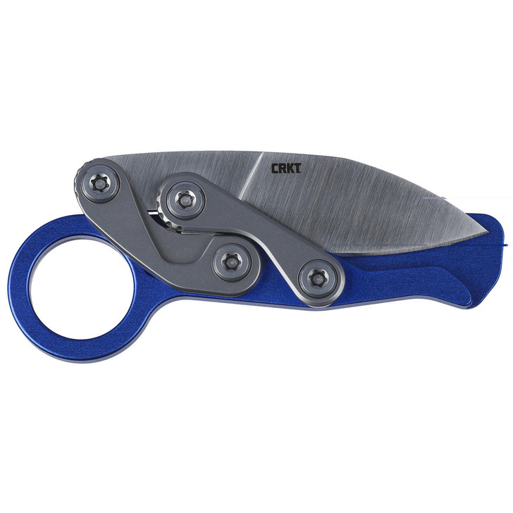 Columbia River Knife & Tool Crkt Provoke Edc Blue 2.56" Pln Edge 