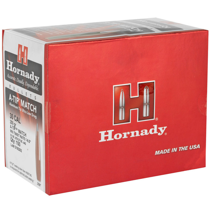 Hornady Hrndy A-tip 30cal .308 250gr 100ct 