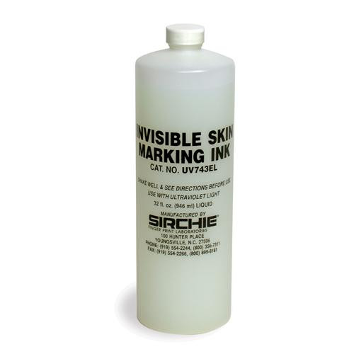 Sirchie Fluorescent Invisible Skin Marking Ink (pass In-pass Out) 