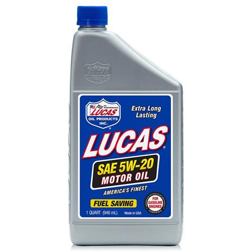 Lucas Oil SAE Petroleum High Mileage Motor Oil 