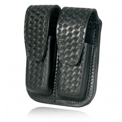 Boston Leather Double Mag Holder For 9mm/40Cal. 