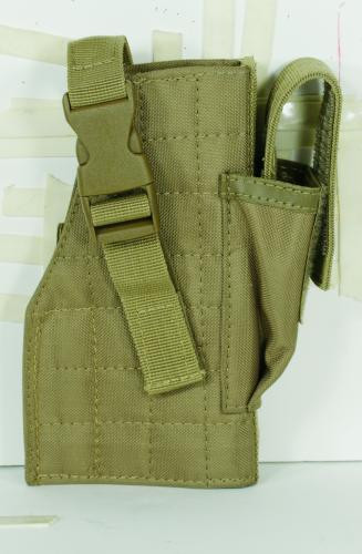 Voodoo Tactical Tactical Molle Holster w/ Attached Mag Pouch 