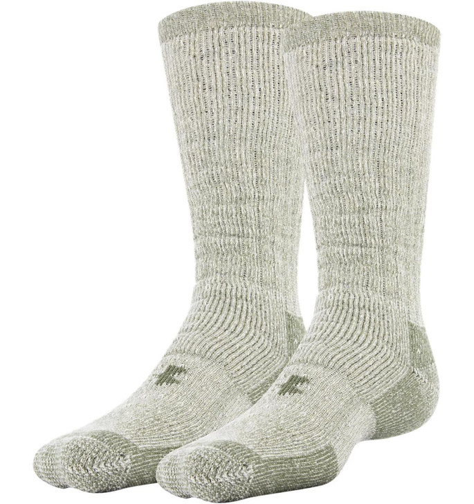 Under Armour Unisex UA Charged Wool Boot Socks - 2-Pack 