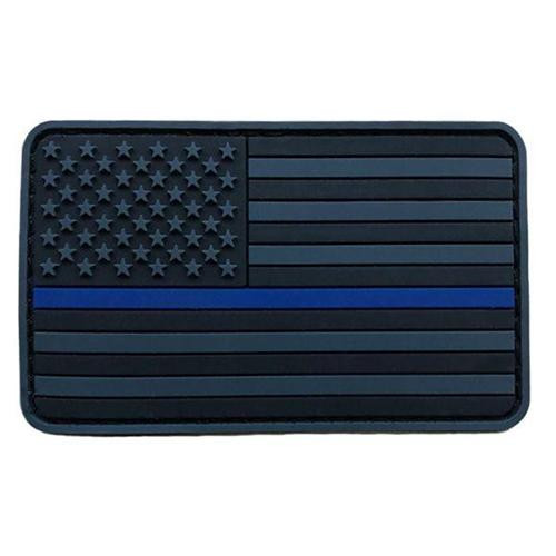 Thin Blue Line Morale Patch - Thin Red Line American 