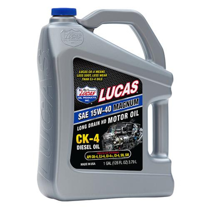 Lucas Oil SAE 15W-40 Magnum CK-4 Diesel Oil 