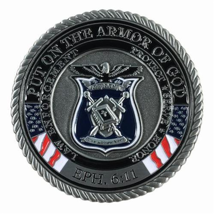 Thin Blue Line Timothy Challenge Coin 