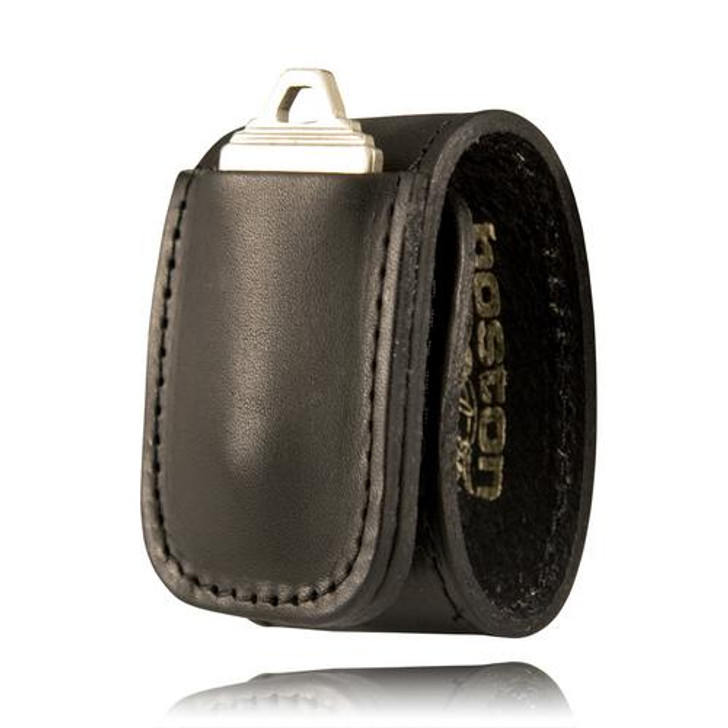 Boston Leather Double Wide Belt Keeper With Key Slot 