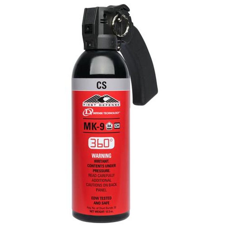 Defense Technology First Defense 360 Cs Mk-9 Gel Aerosol 