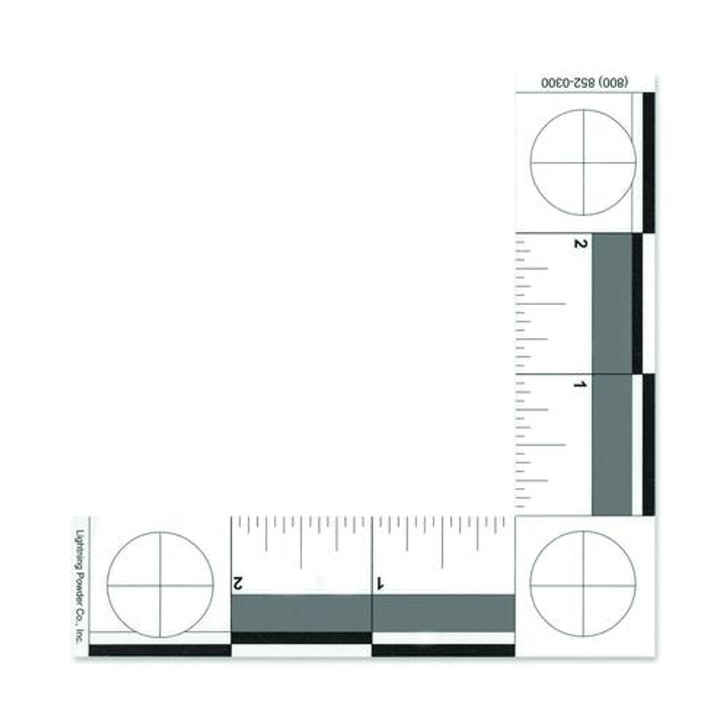 Forensics Source Inch L-shaped Scale 
