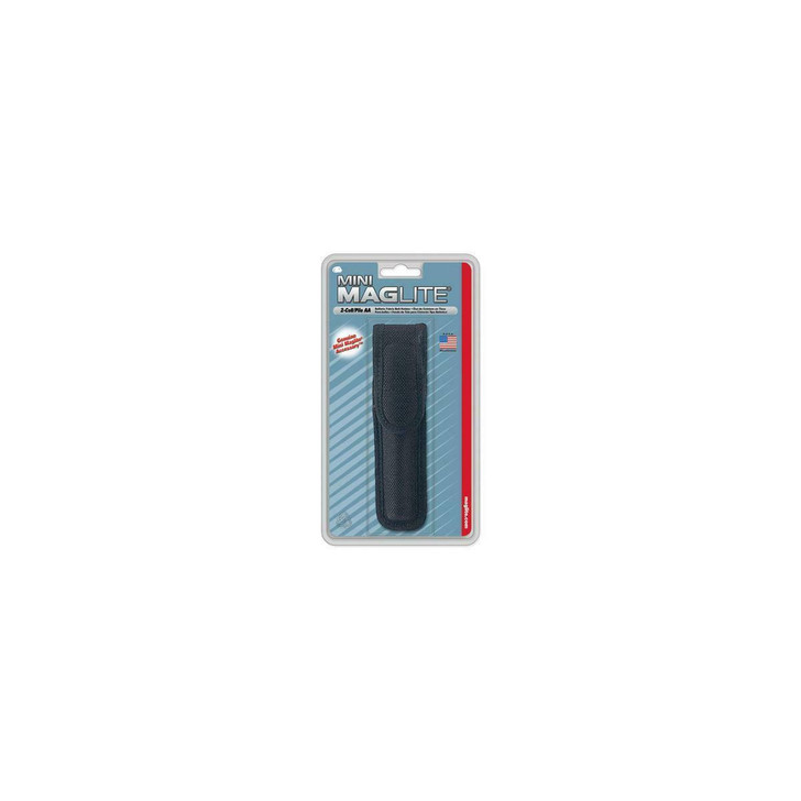 Maglite Mini Mag Aa Full Flap Nylon Belt Holster 