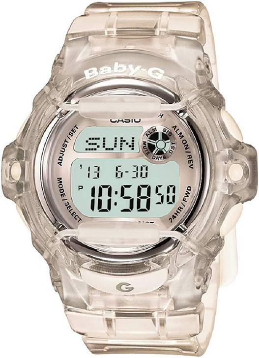 Baby-g Digital Watch W/ Translucent Strap