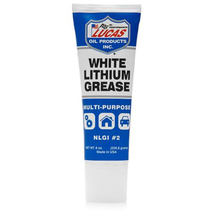 Lucas Oil White Lithium Grease - 8 Ounce 