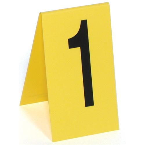 Sirchie Plastic Photo Evidence Numbers 1-15 