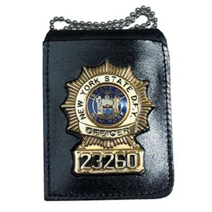 Perfect Fit Recessed Badge Holder W/ Chain 