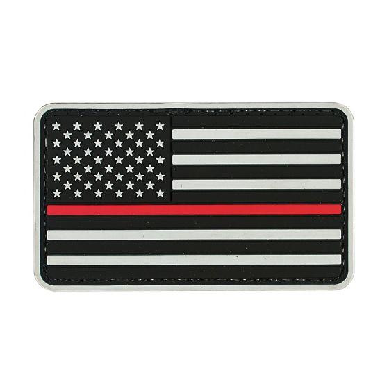 Voodoo Tactical American Flag Red Line Patch 