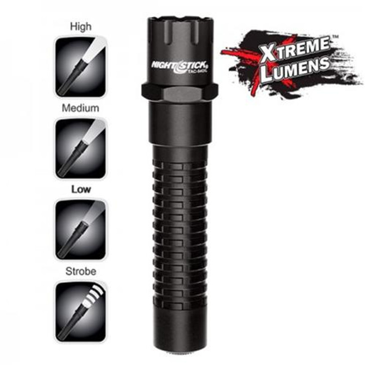 Nightstick Xtreme Lumens Metal Multi-function Tactical Flashlight 
