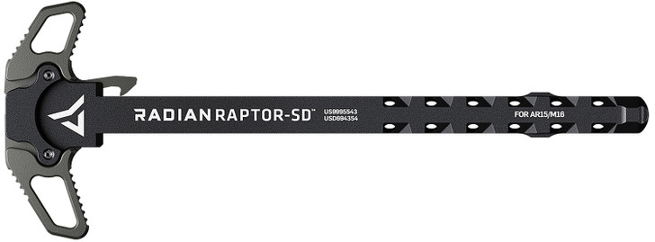Radian Raptor-sd Charging - Handle Radian Grey For Ar15