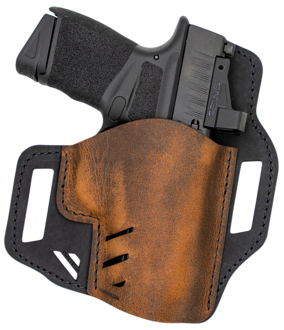 Versacarry Roughrider Owb Rh - Optics Compatible Sub Comp Brn
