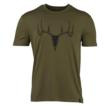 Browning Ss Perf Camp Shirt - Whitetail Logo Green Large*