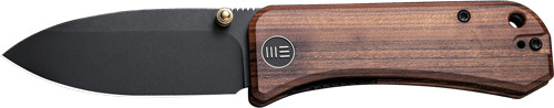 We Knife Banter 2.9" - Cuibourtia Wood/blk Stnwash