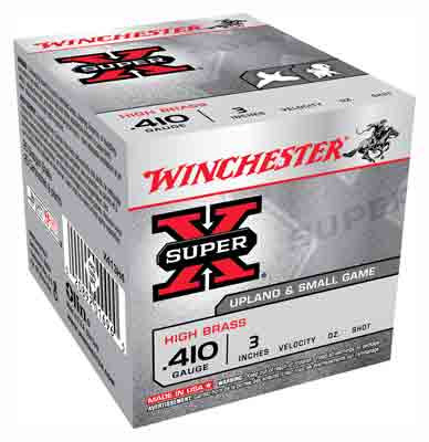 Winchester Super-x 410 3" - 1100fps 3/4oz 8.5 25rd 10bx/cs