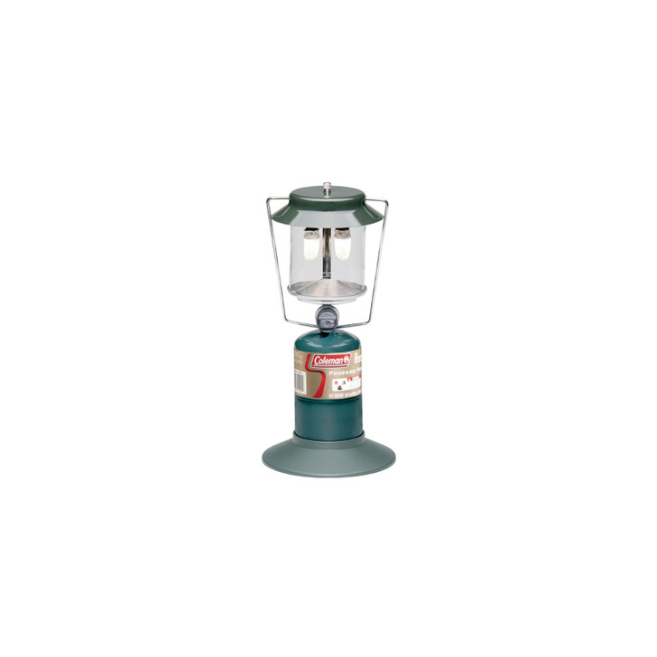 Coleman Basic Propane Lantern - W/ 2 Insta-clip #21 Mantles