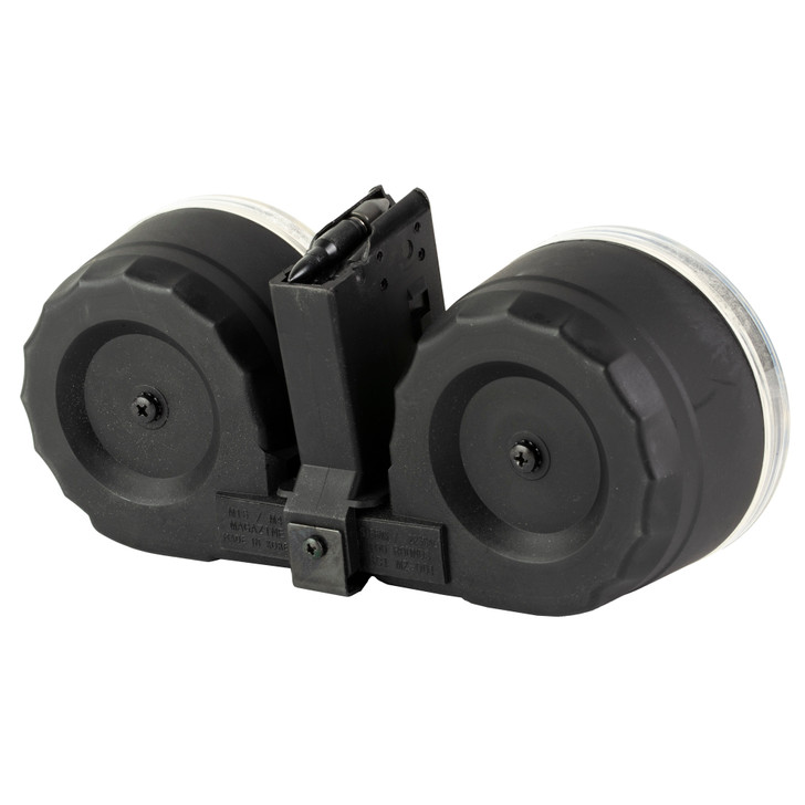 Kci Usa Inc Magazine Ar15 .223 - 100rd Drum Gen 2 Blk Poly