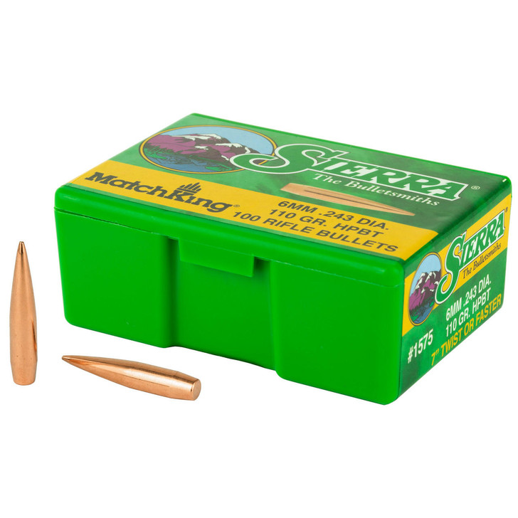 Sierra Bullets Sierra Matchking .243 110gr 100ct 