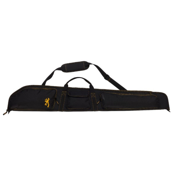 Browning Buck Mark Logo Gun - Case 52" Shotgn Blk/gld W/slng