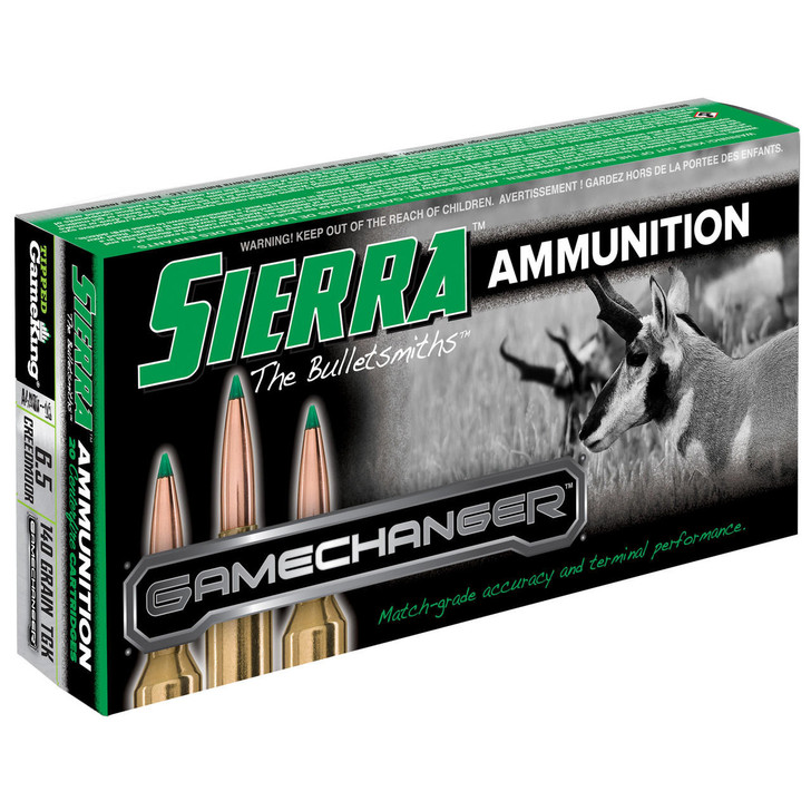 Sierra Bullets, GameChanger, Tipped GameKing, 20 Round Box