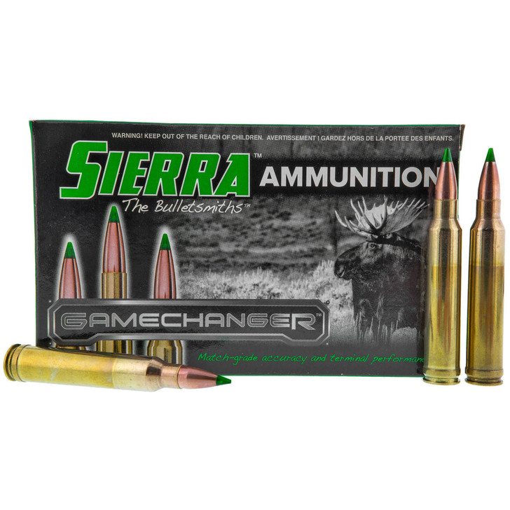 Sierra Bullets, GameChanger, Tipped GameKing, 20 Round Box